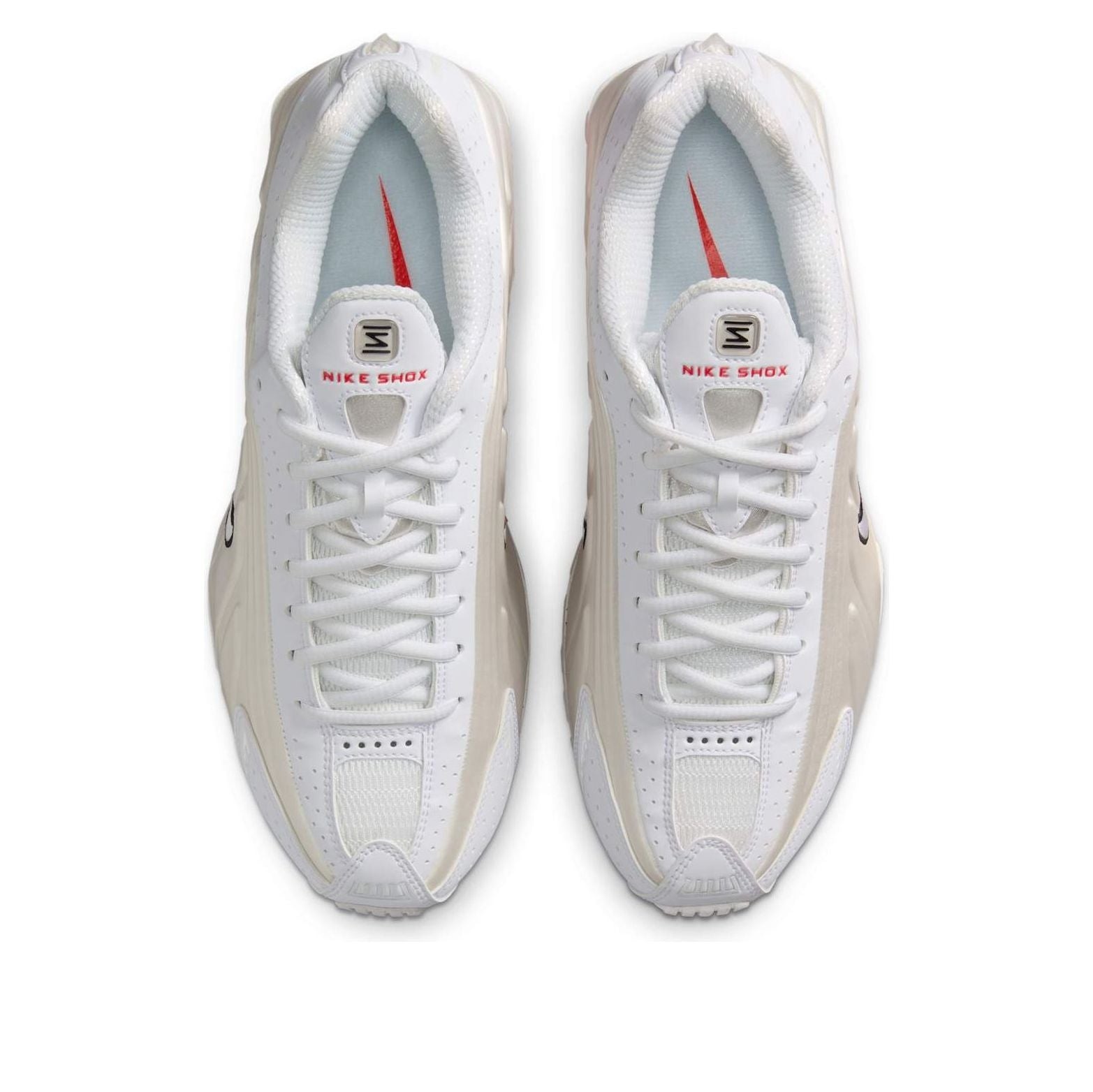 (WMNS) Nike Shox R4 'White Phantom Picante Red' AR3565-103 - 4