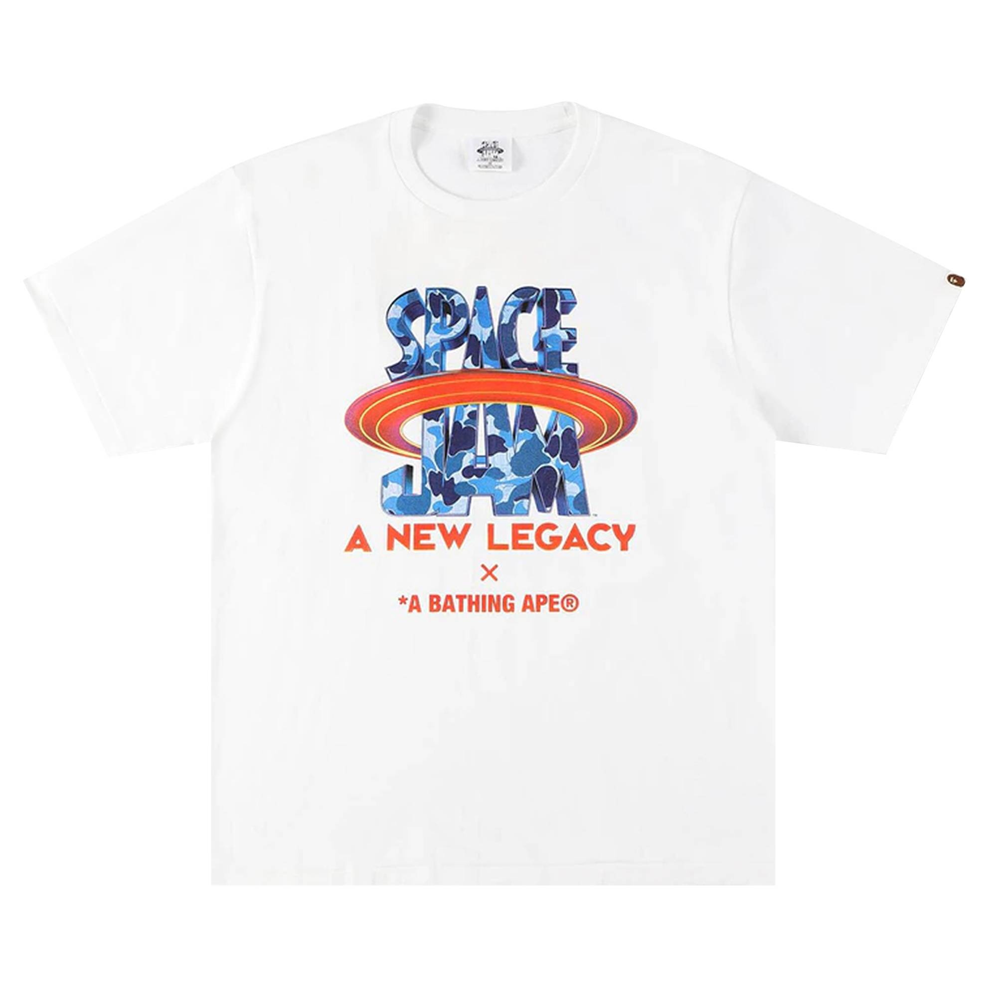 BAPE x Space Jam Tee #1 'White' - 1