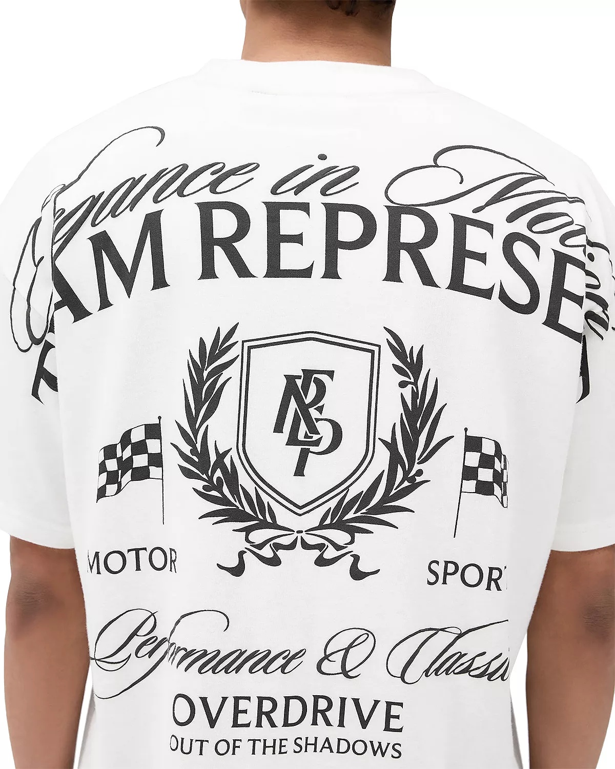 Crest Oversized Fit Graphic Tee - 8