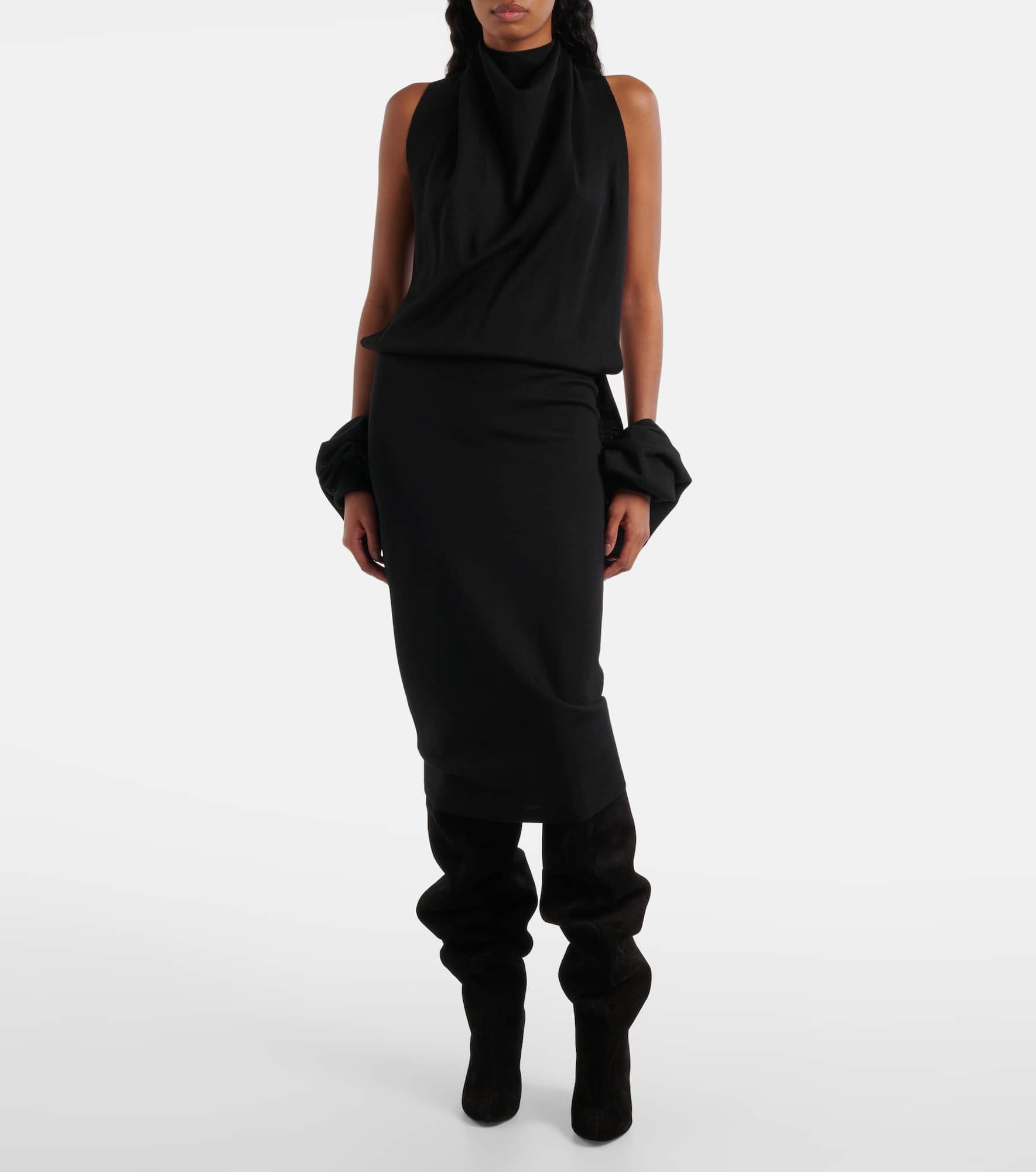 Cut Out midi dress - 2
