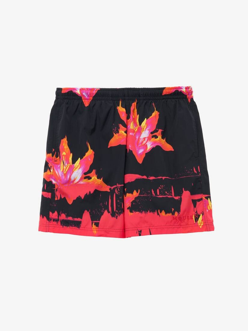 Fire Lily Swim Shorts - 1