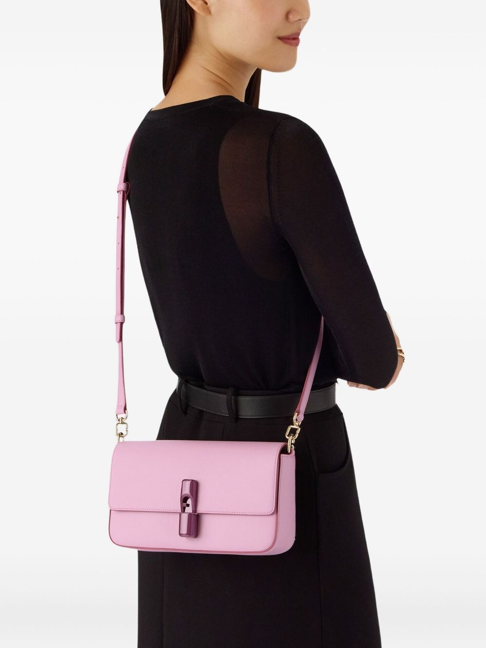Iride flap-lock satchel - 2
