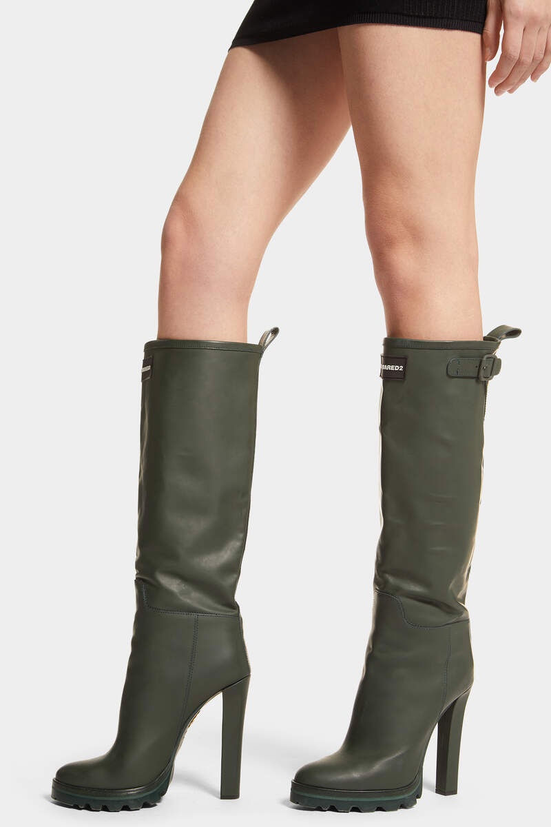 CANADIAN HIKING HEELED BOOTS - 6
