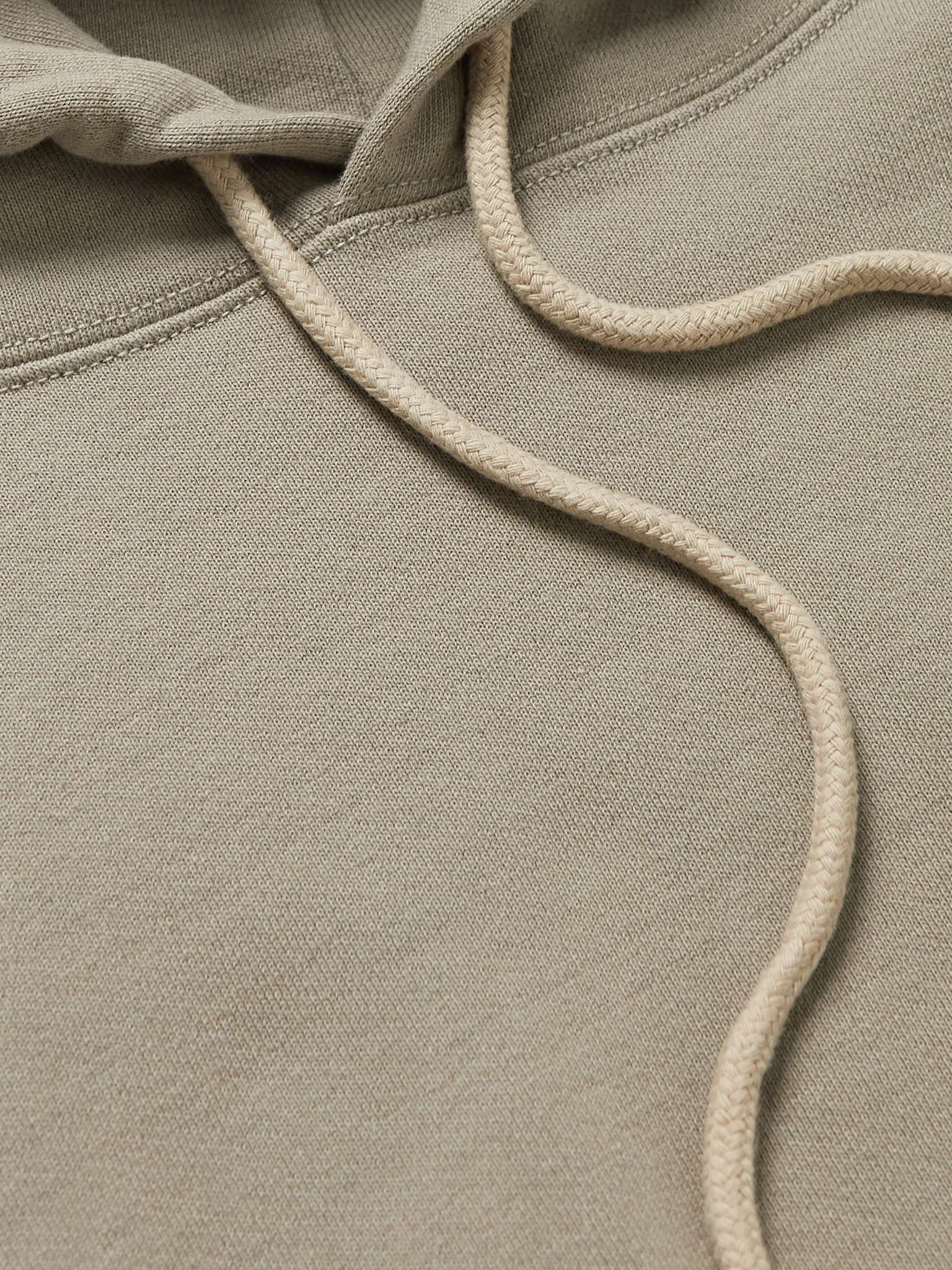 Cotton-Blend Jersey Hoodie - 5