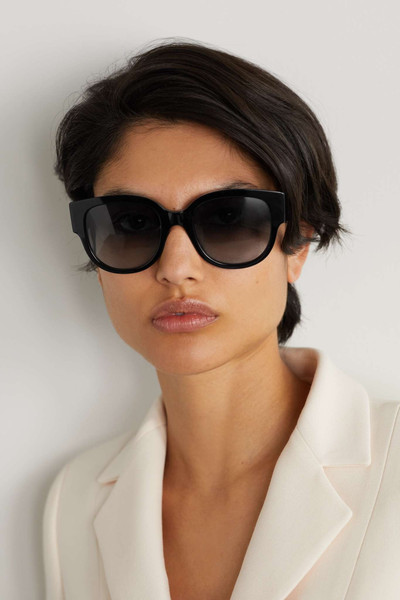 Dior Wildior BU round-frame embossed acetate sunglasses outlook