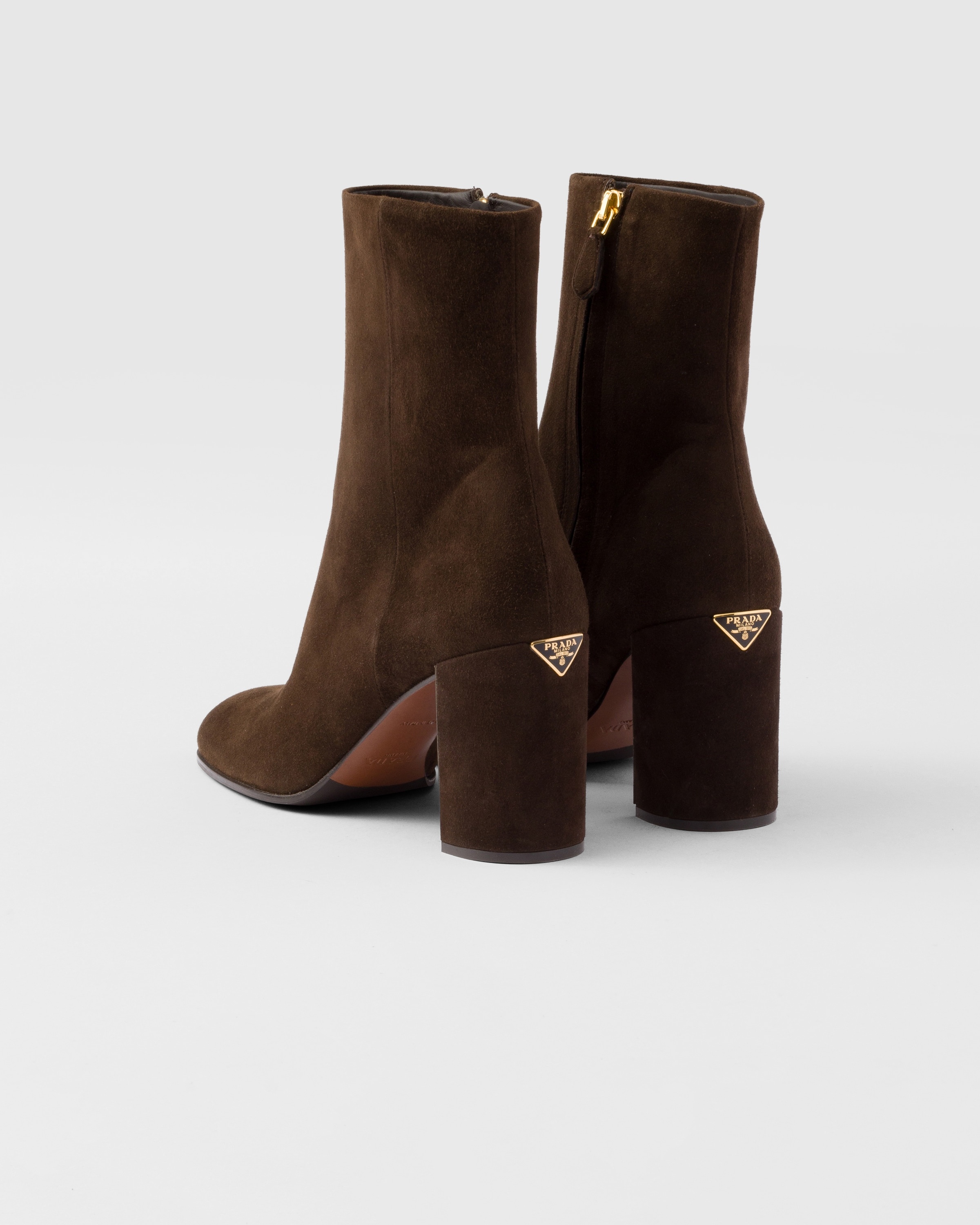 Suede booties - 5