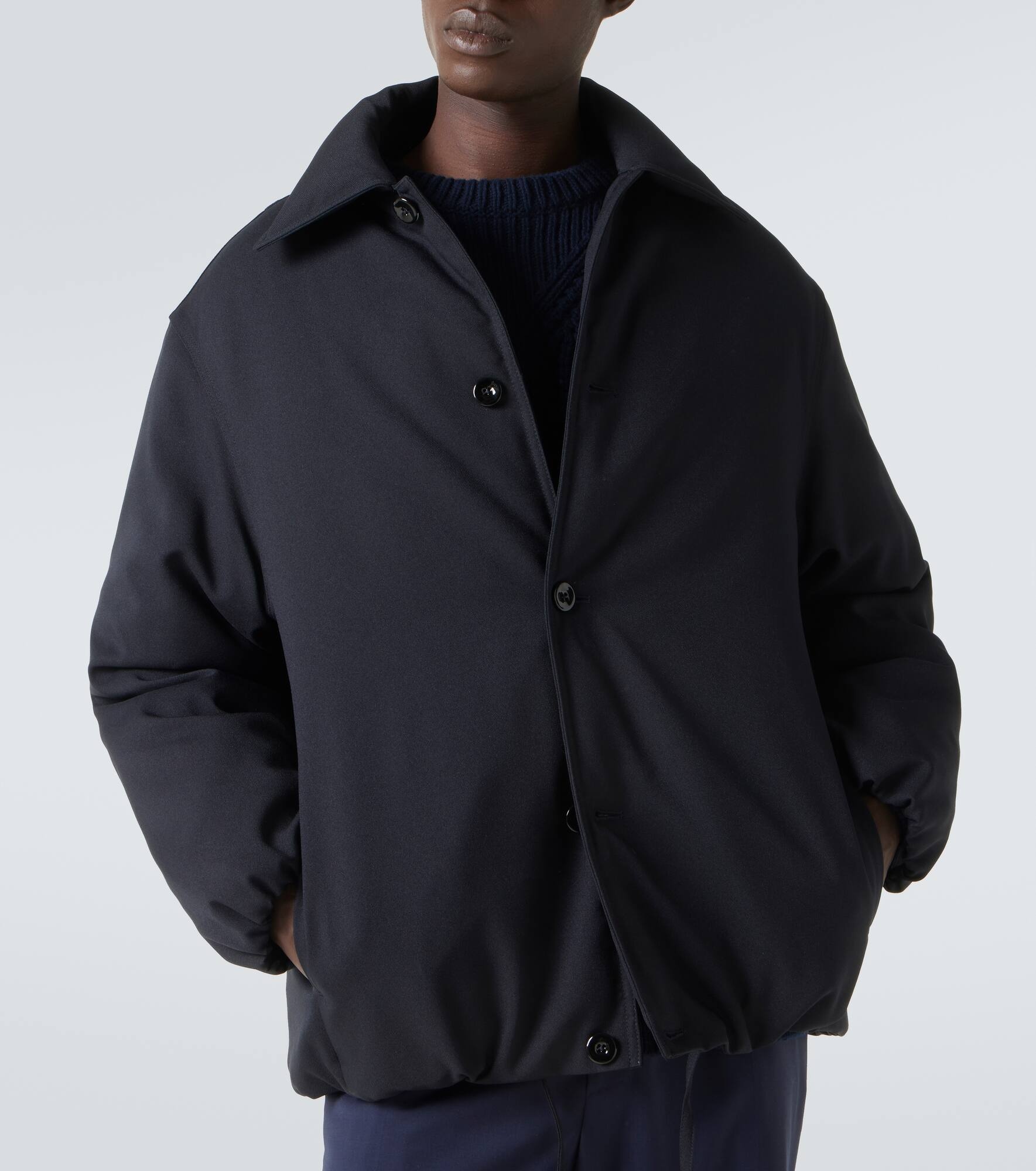 Gathered down jacket - 5