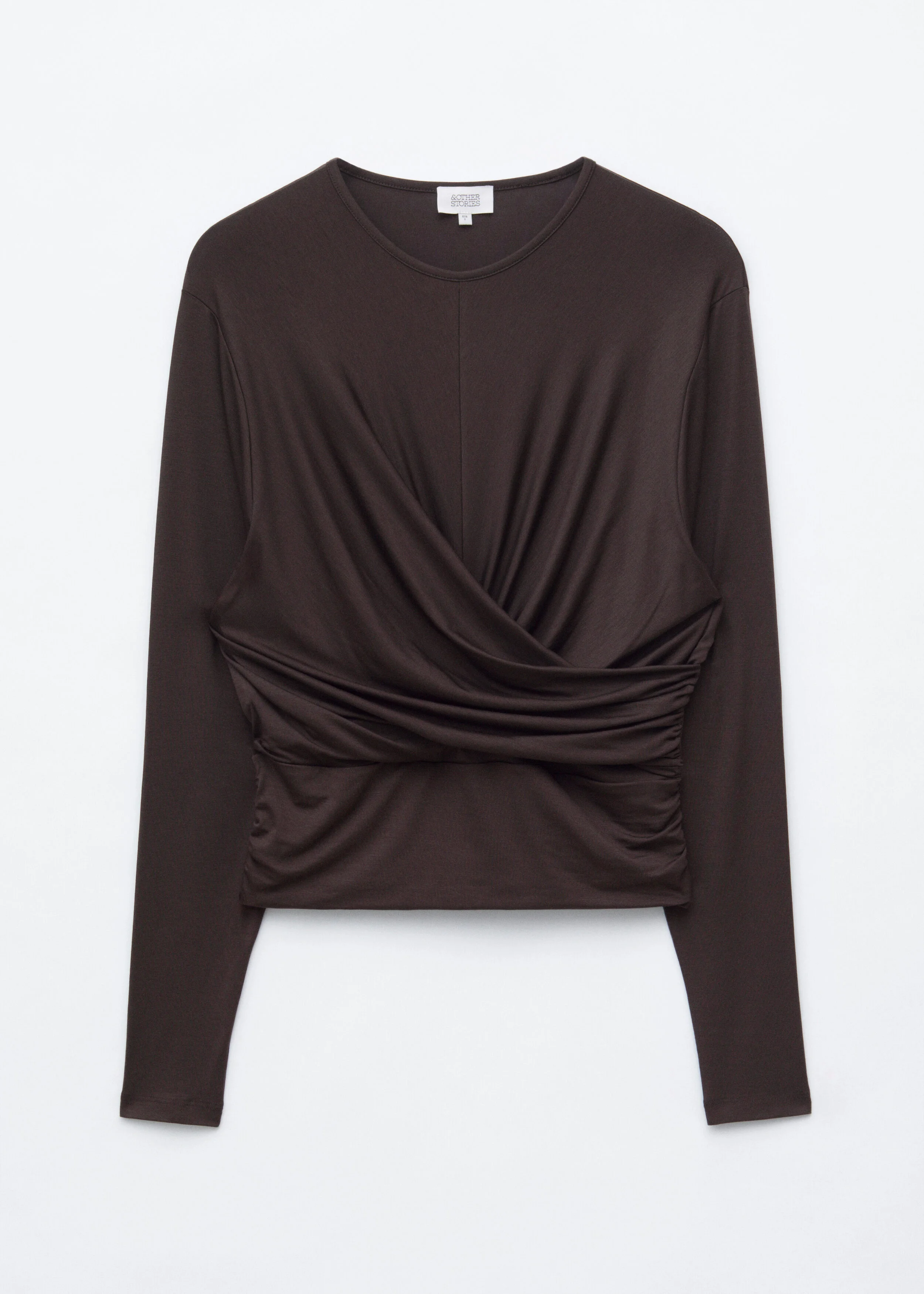 Twist-Front Jersey Top - 1