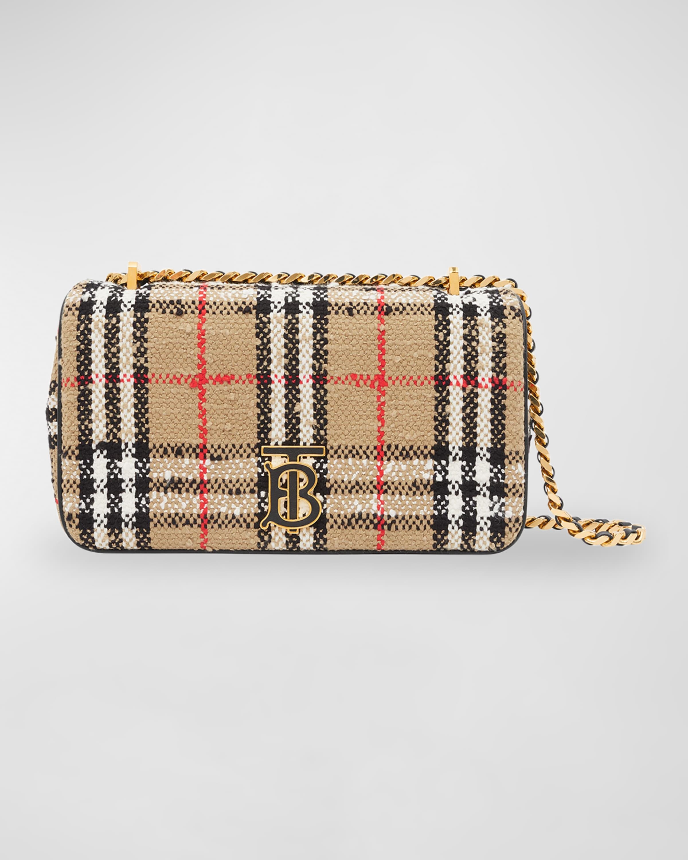 Lola Small Vintage Check Boucle Shoulder Bag - 1