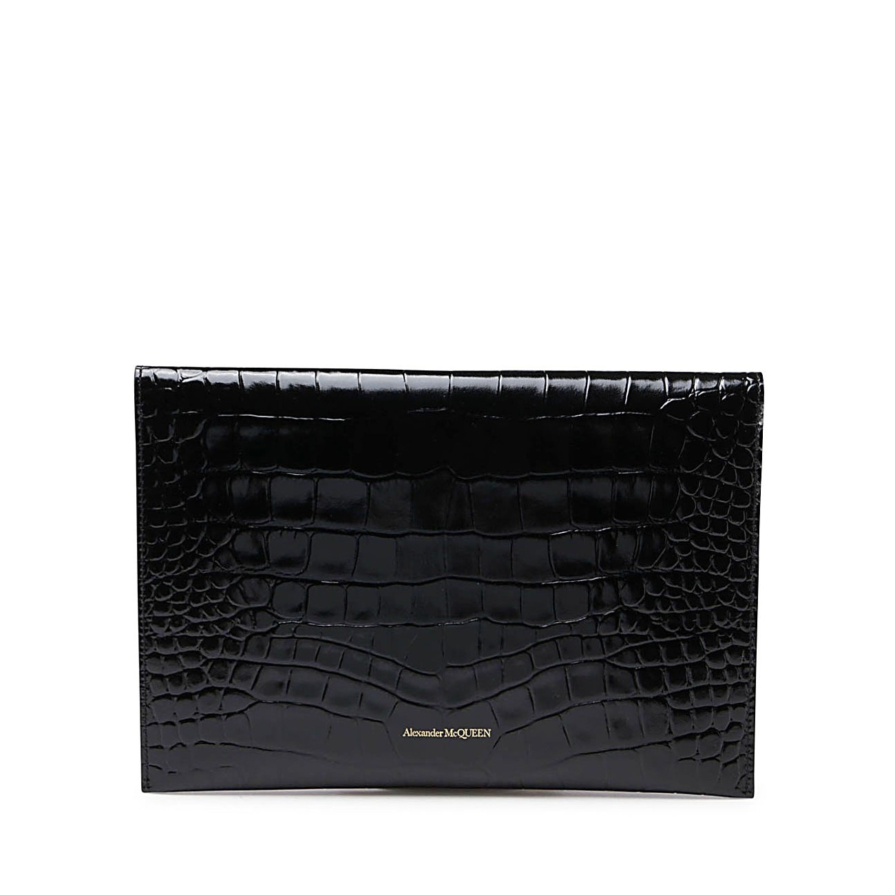 black leather pouch - 2