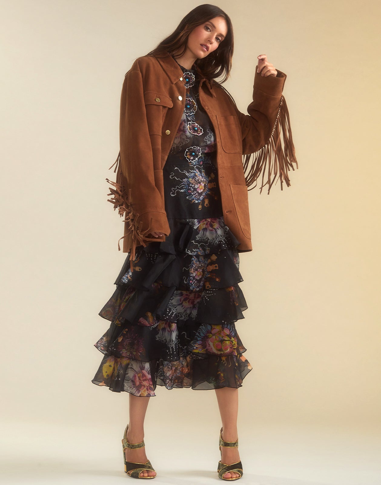 Prim Silk Organza Skirt - 2