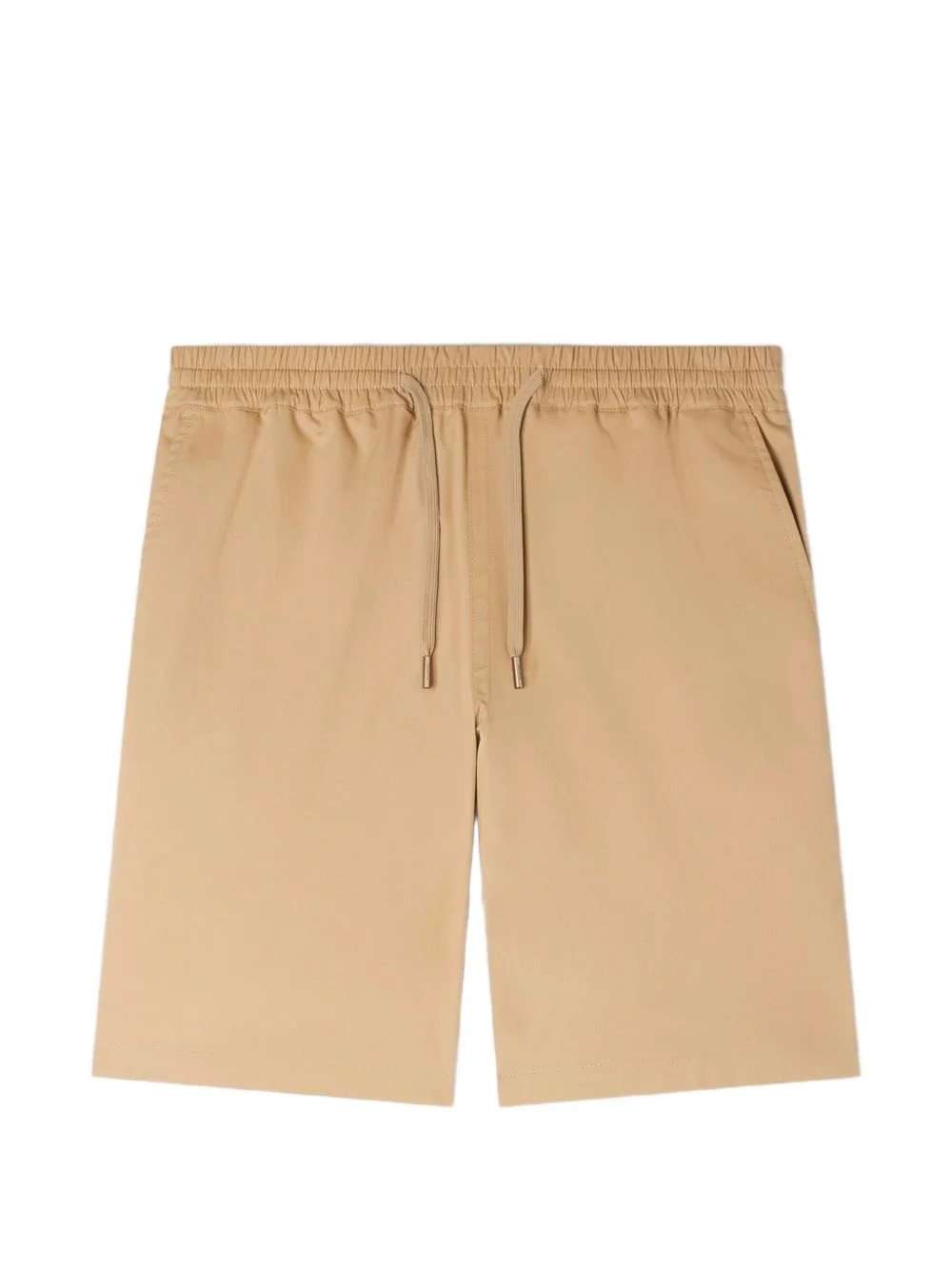 drawstring-waistband shorts - 1