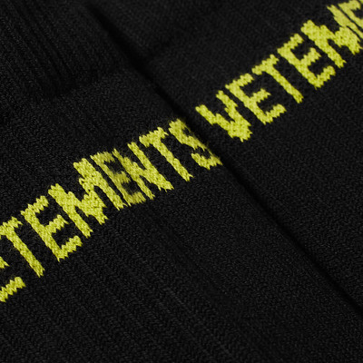 VETEMENTS VETEMENTS Logo Socks outlook