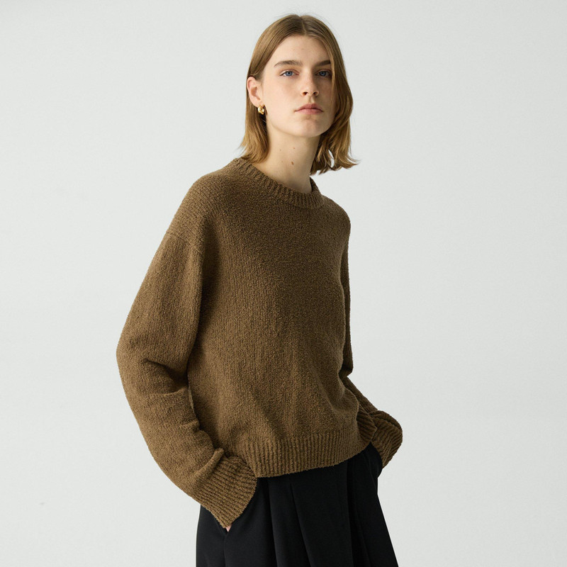 Bouclé Sweatshirt in Cotton-Blend 3
