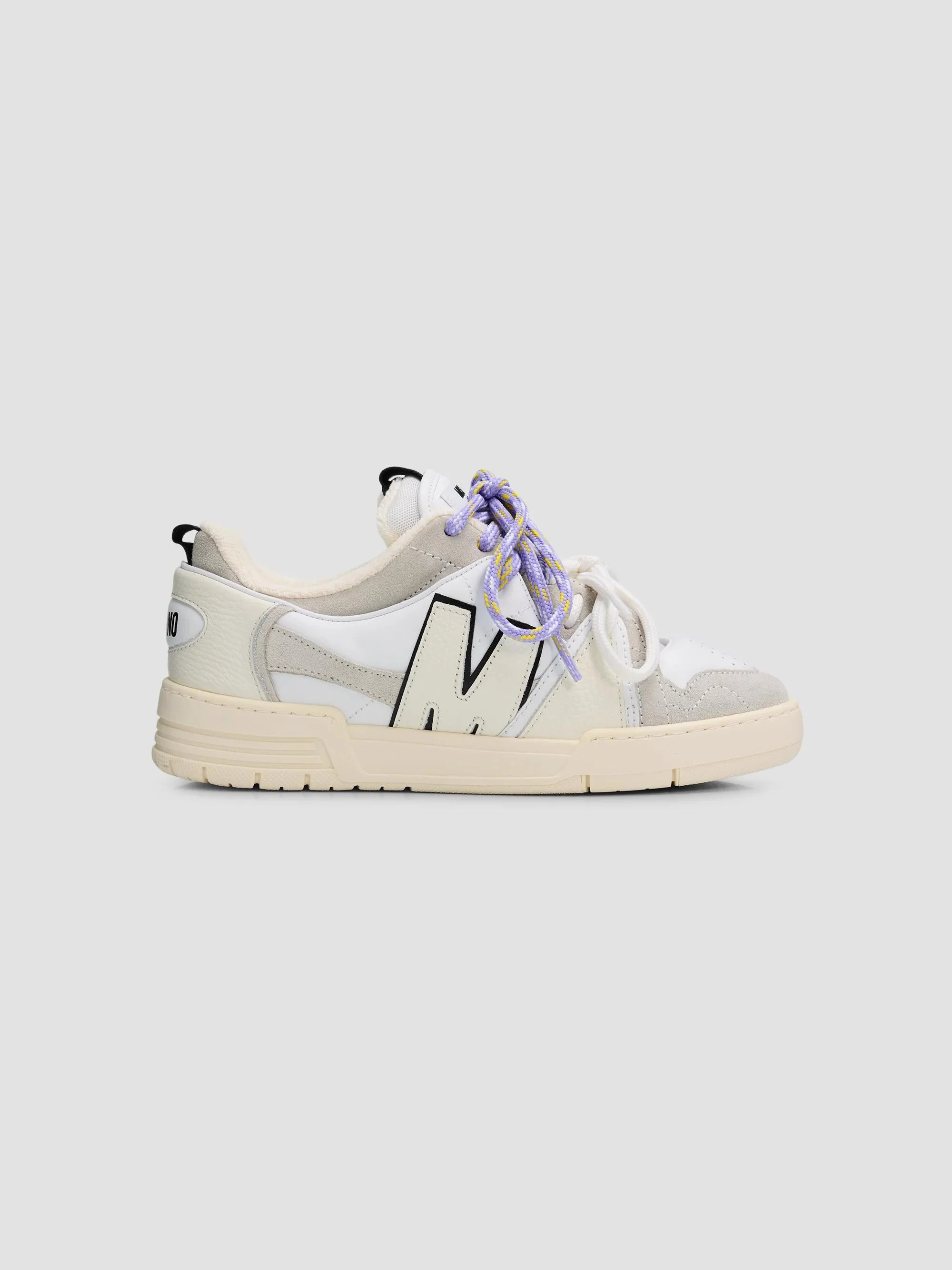 Women's Streetball Low-Top Sneakers - White - 1