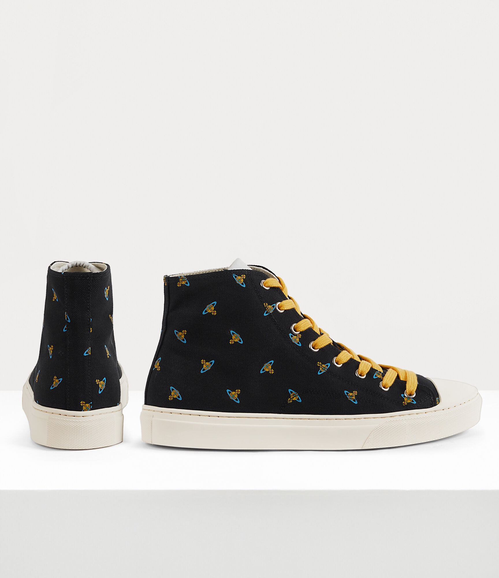 HIGH TOP CANVAS PLIMSOLL - 4