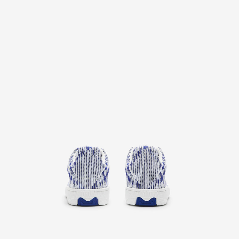 Check Knit Box Sneakers 4