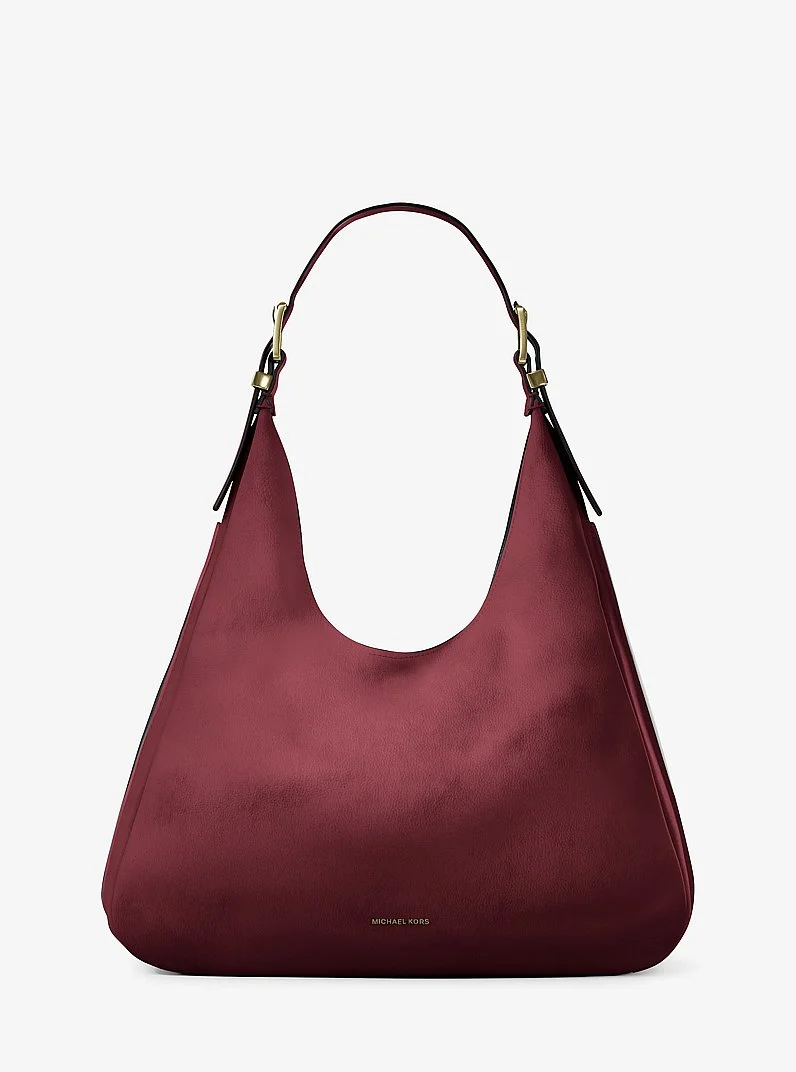 Nolita Large Nubuck Hobo Shoulder Bag - 1