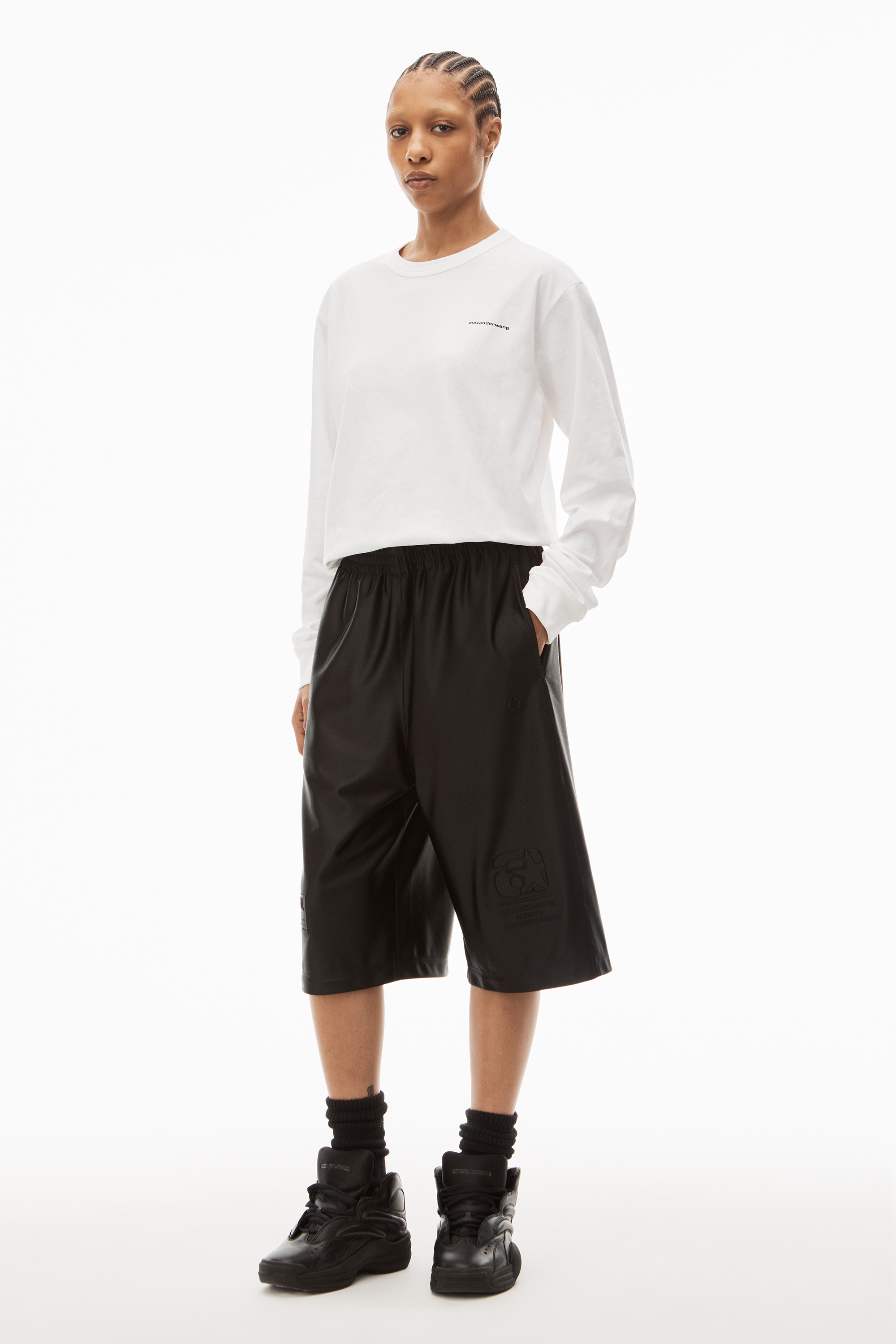 LONG-SLEEVE TEE IN HIGH TWIST JERSEY - 6