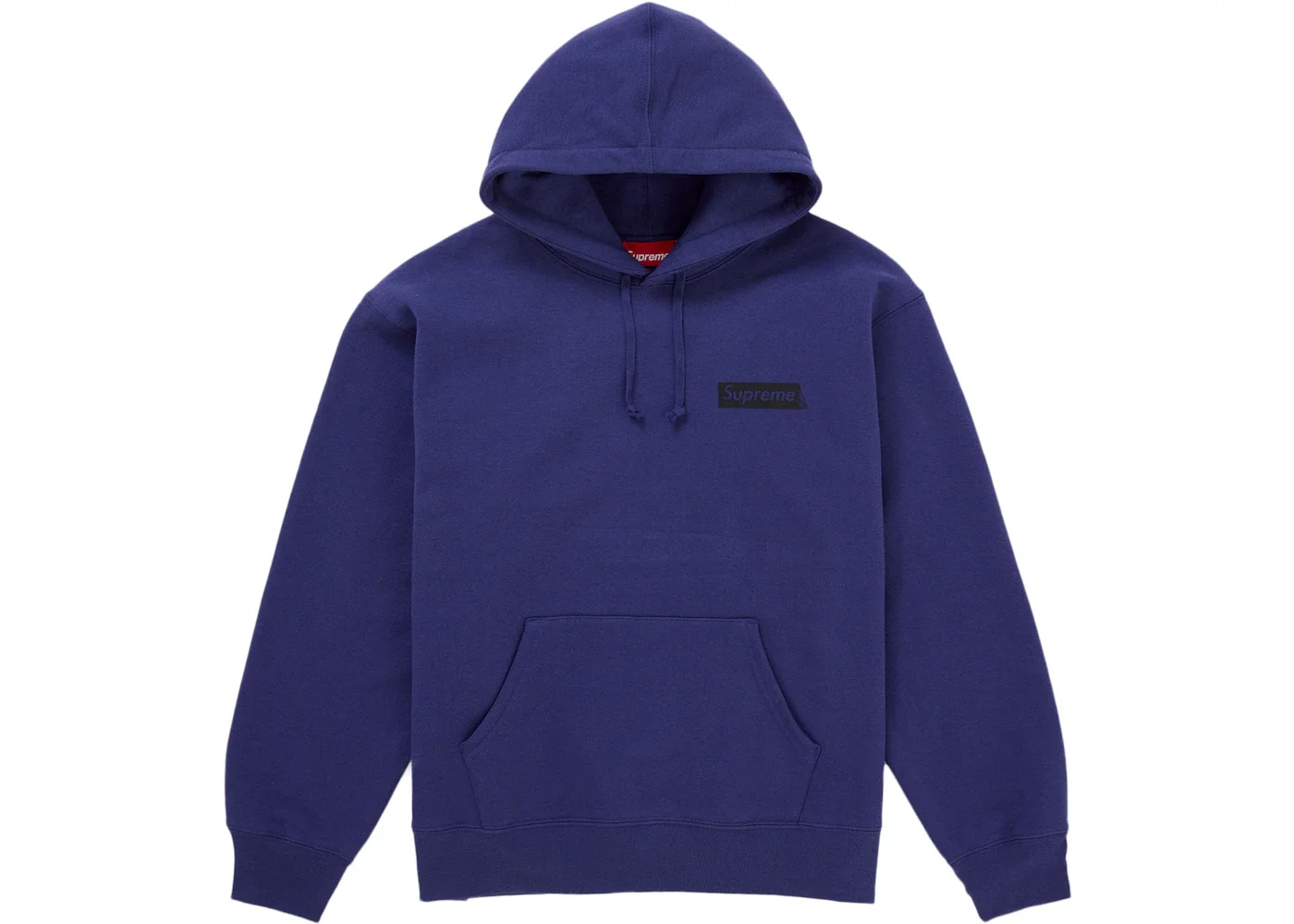 Supreme President Hooded Sweatshirt Dark Blue - 1
