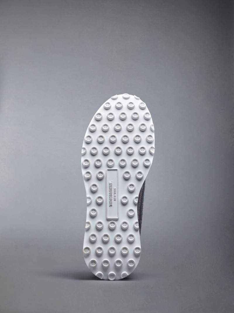 Wool Flannel Clear Sole Tech Runner 6