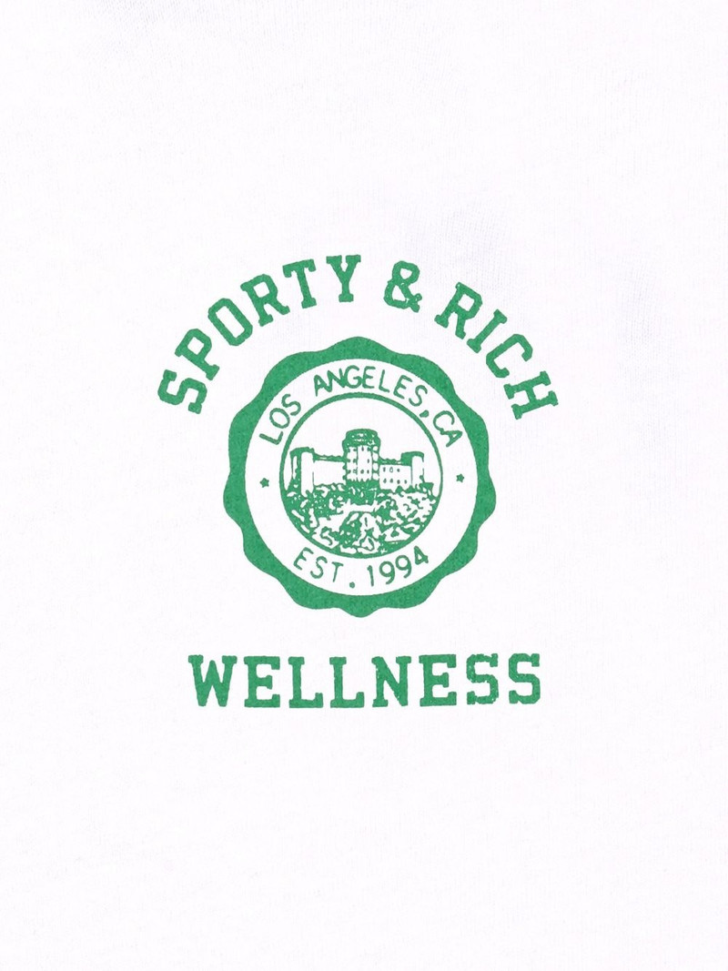 Emblem logo-print T-shirt 3