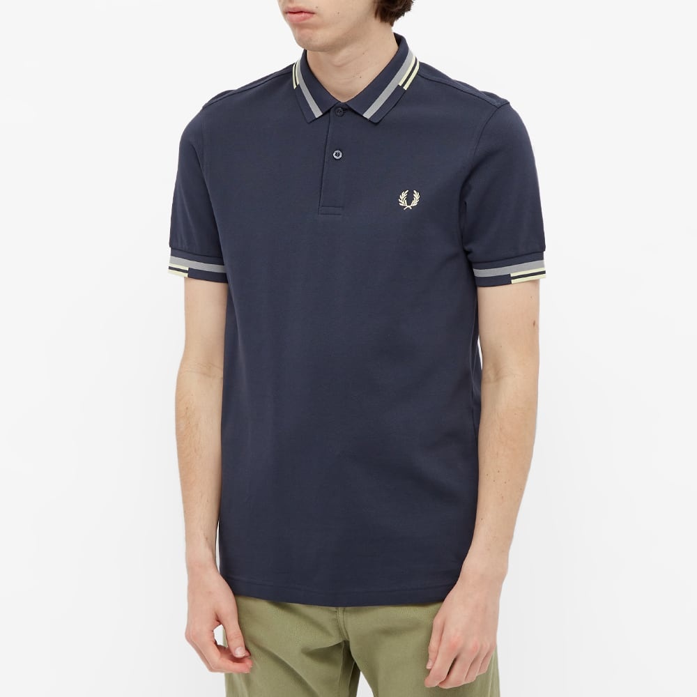 Fred Perry Abstract Tipped Polo - 4