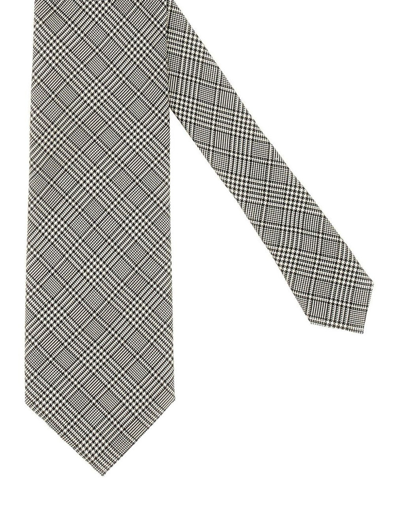 TOM FORD checked tie outlook