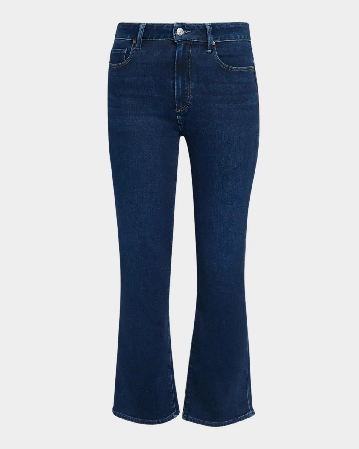 Mason High-Rise Crop Bootcut Jeans - 1