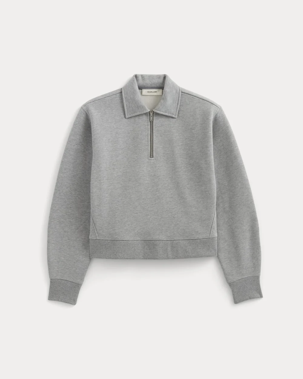 LUXE FLEECE ZIP POLO - 1