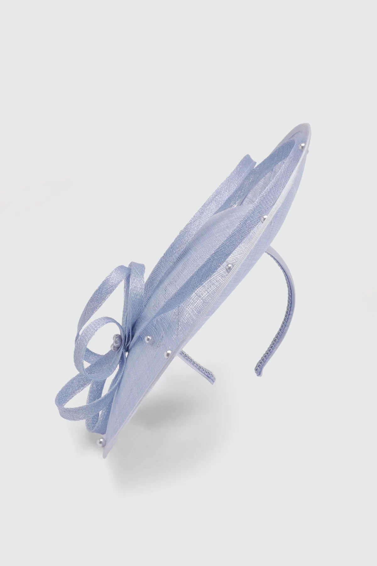 Twist Detail Pearl Fascinator - 1
