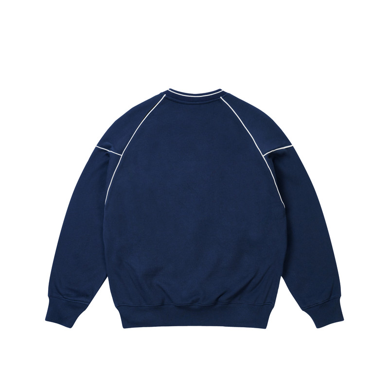 PALACE PRO TEAM PIPED CREW NAVY outlook