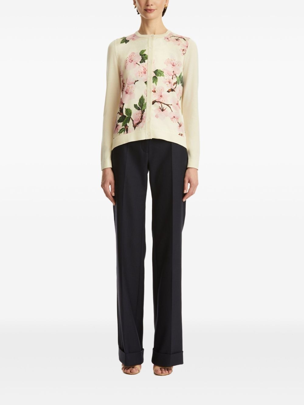 printed cardigan - 2