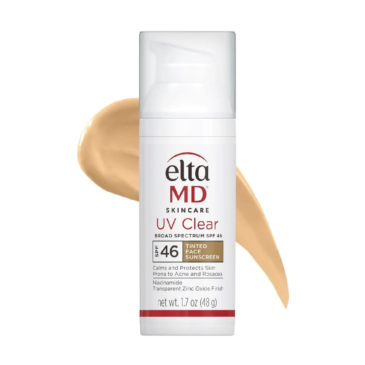 UV Clear Tinted Broad-Spectrum Facial Sunscreen SPF 46 - 1