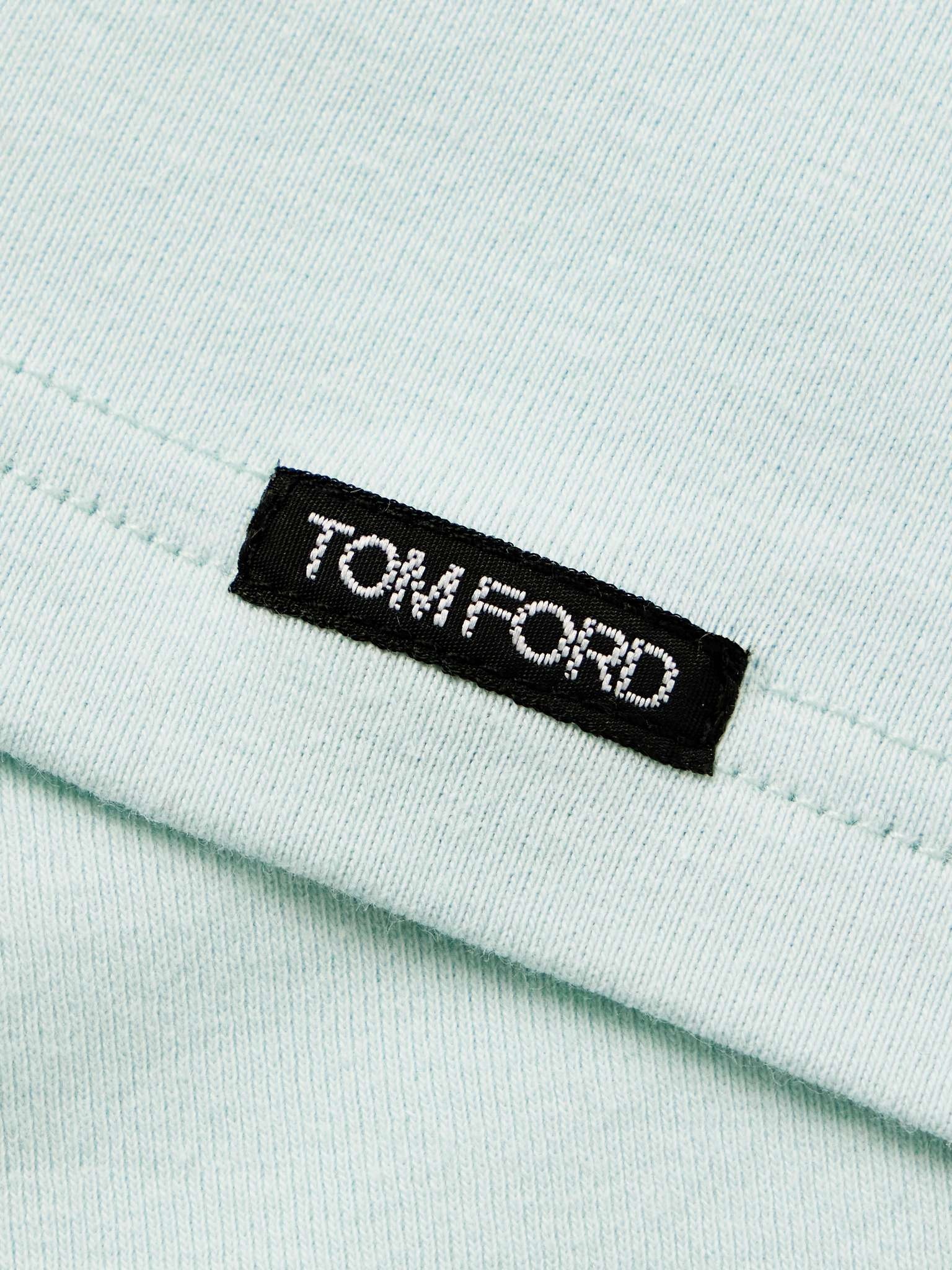 Slim-Fit Stretch-Cotton Jersey T-Shirt - 4