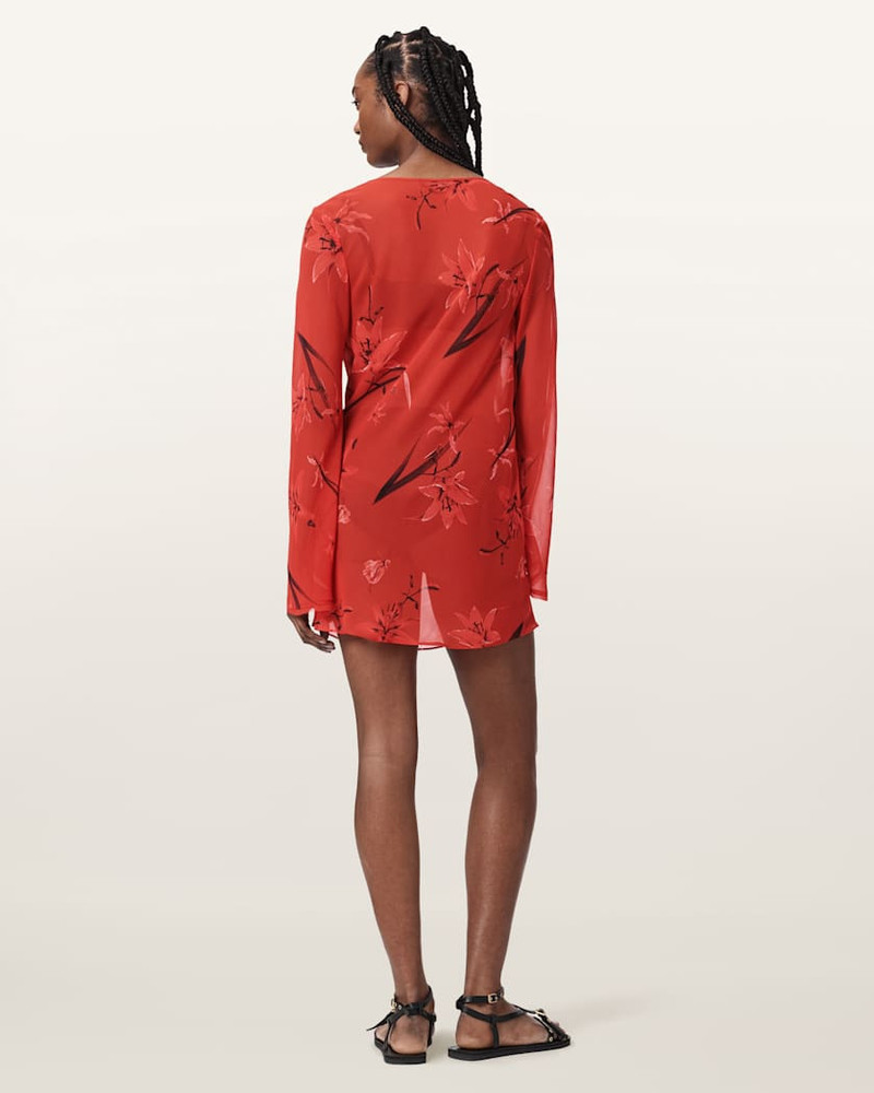 ZALIA FLORAL MINI DRESS 5