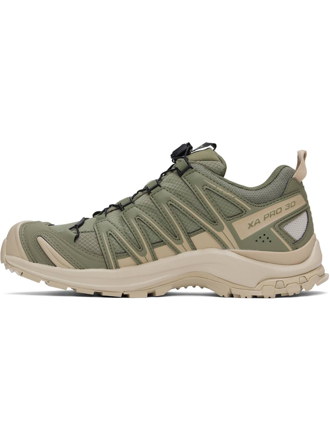 Khaki XA Pro 3D GORE-TEX Sneakers - 3