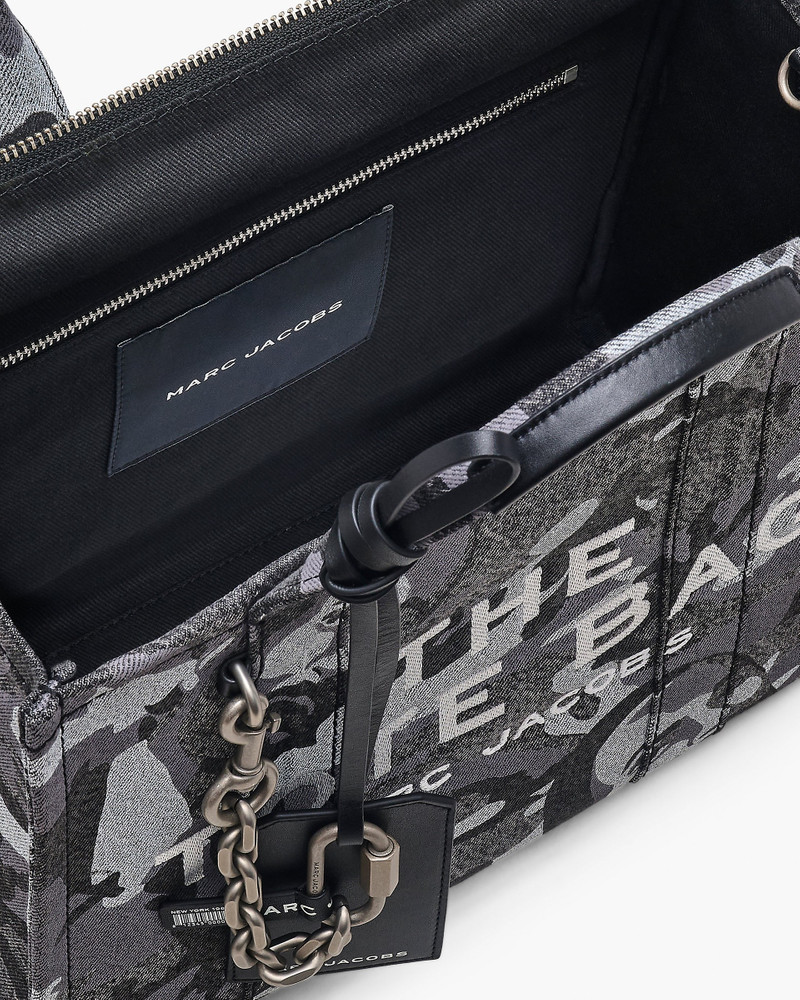 THE MARC CAMO DENIM MEDIUM TOTE BAG 7