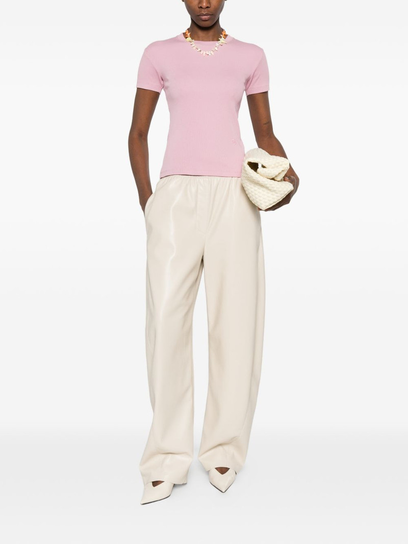 Nanushka slim fit cropped T-shirt outlook