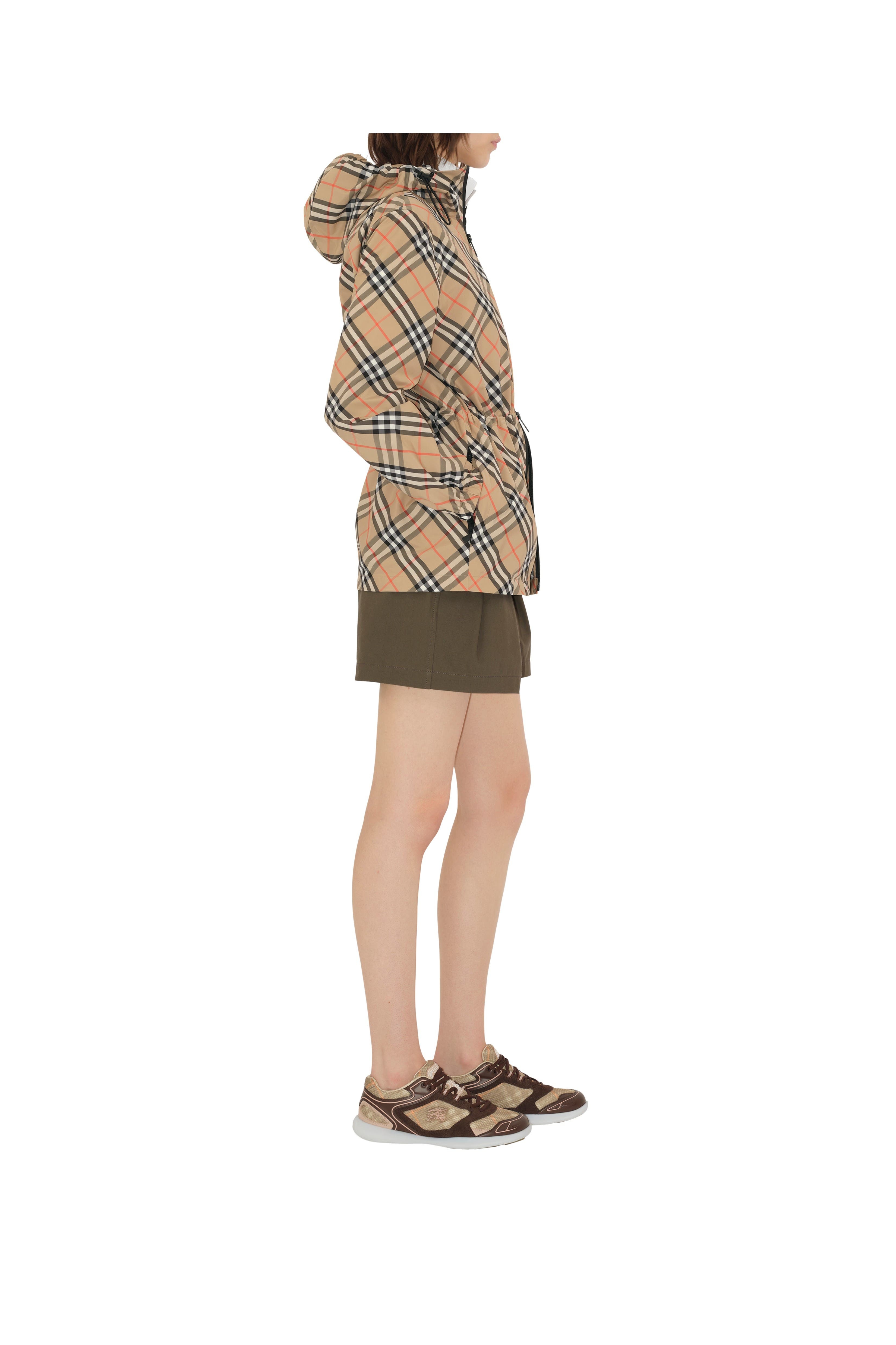 burberry Check Lightweight Jacket in Sand at Nordstrom - 3