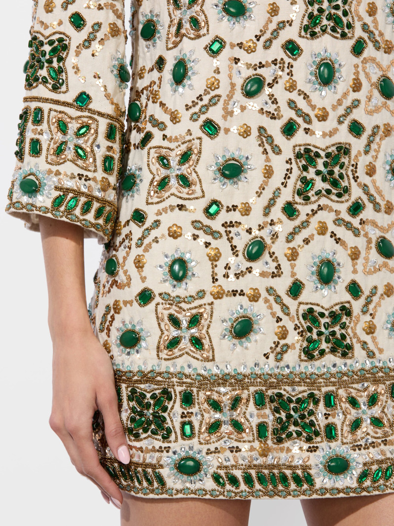 ELEONORA EMBELLISHED TUNIC DRESS 3