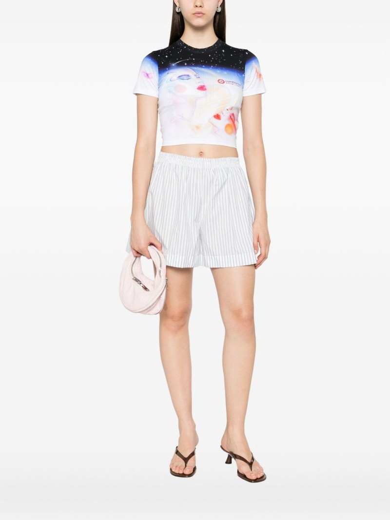 CASABLANCA cosmic-print T-shirt outlook
