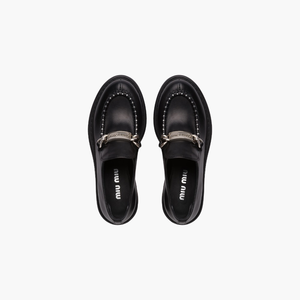 Leather loafers - 4