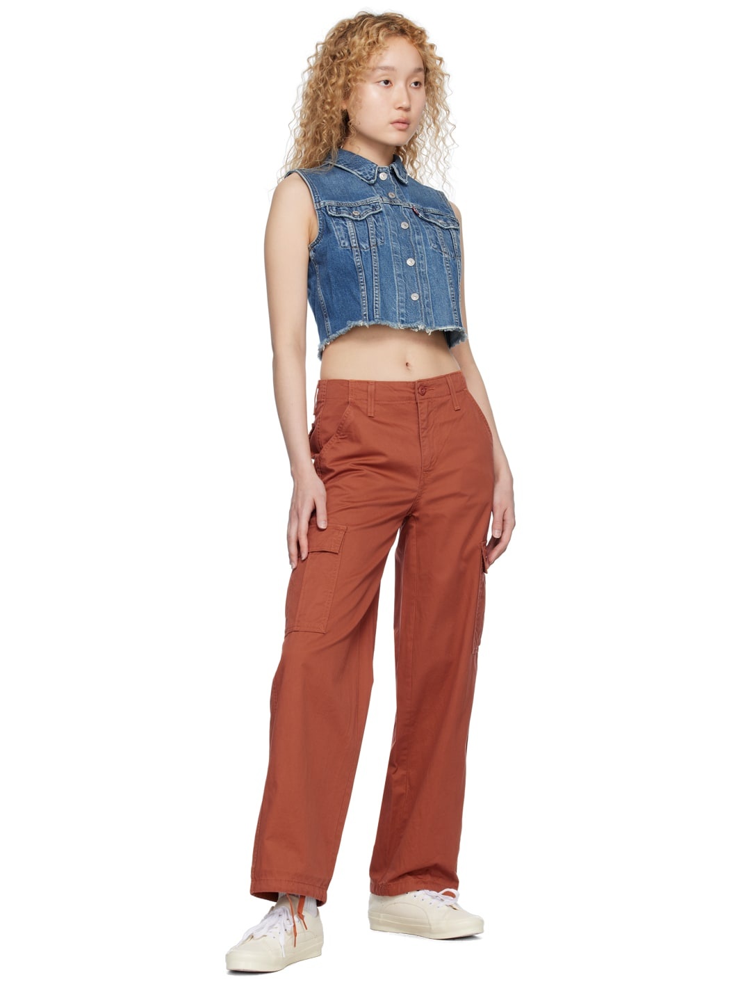 Orange '94 Baggy Trousers - 4