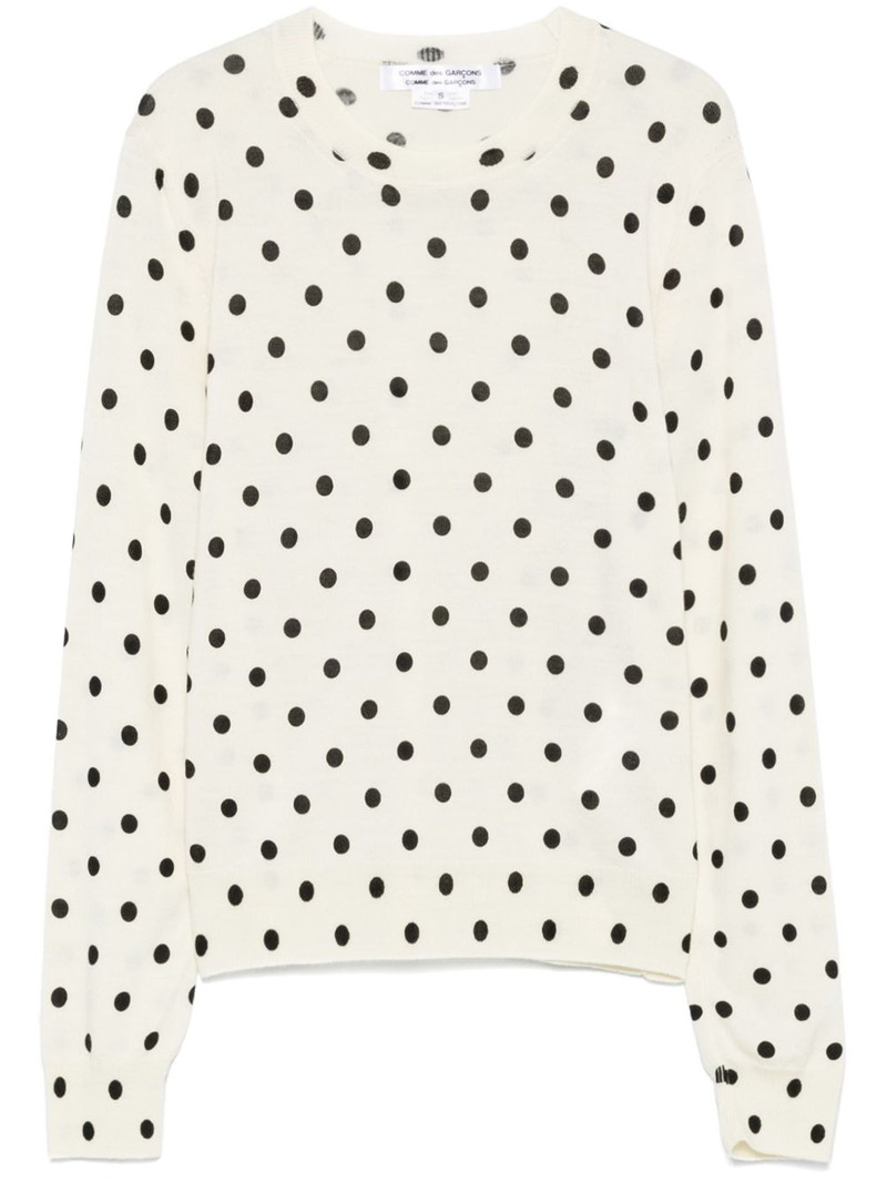polka-dot sweater 1