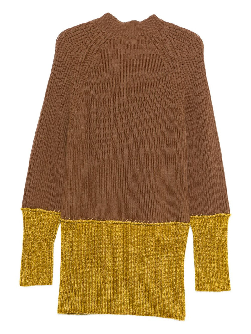 Marni ribbed colour-block sweater outlook