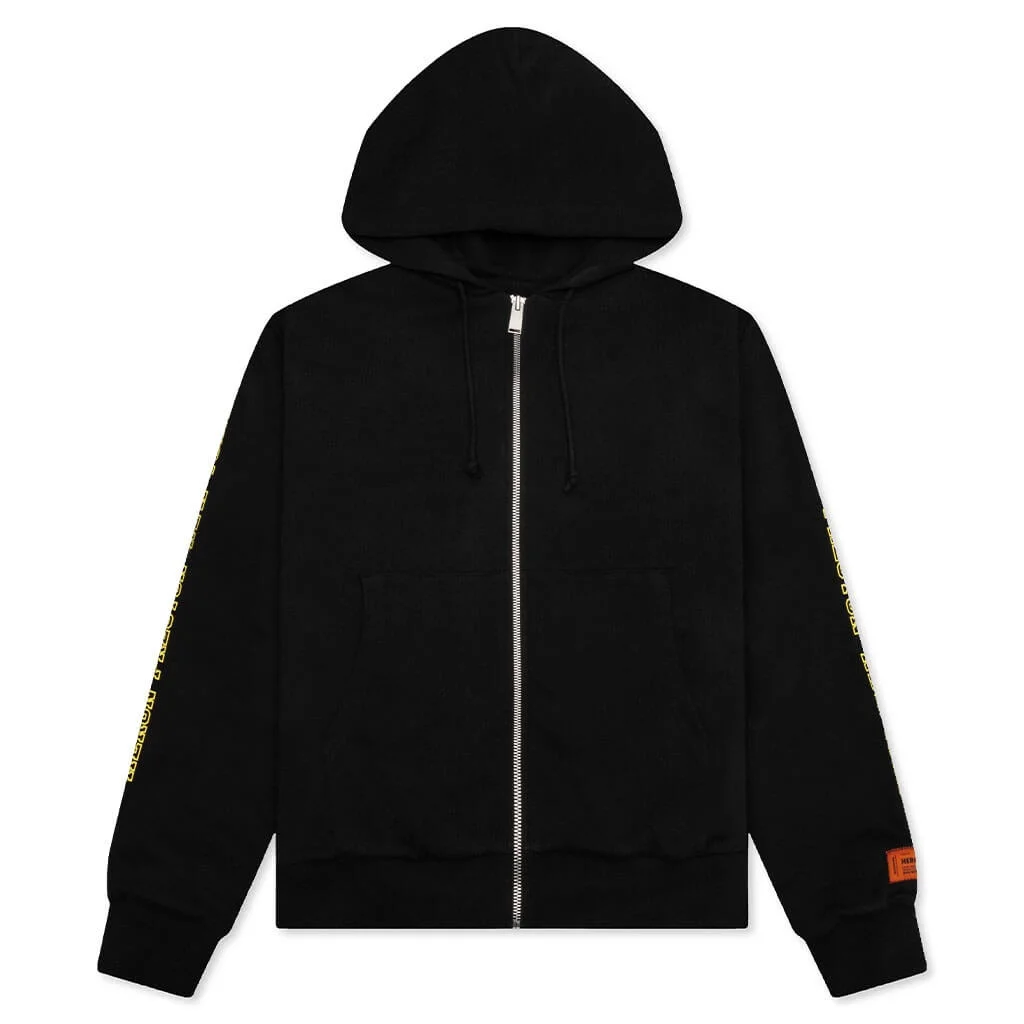 SPONSOR O/S HOODIE - BLACK/RED - 1