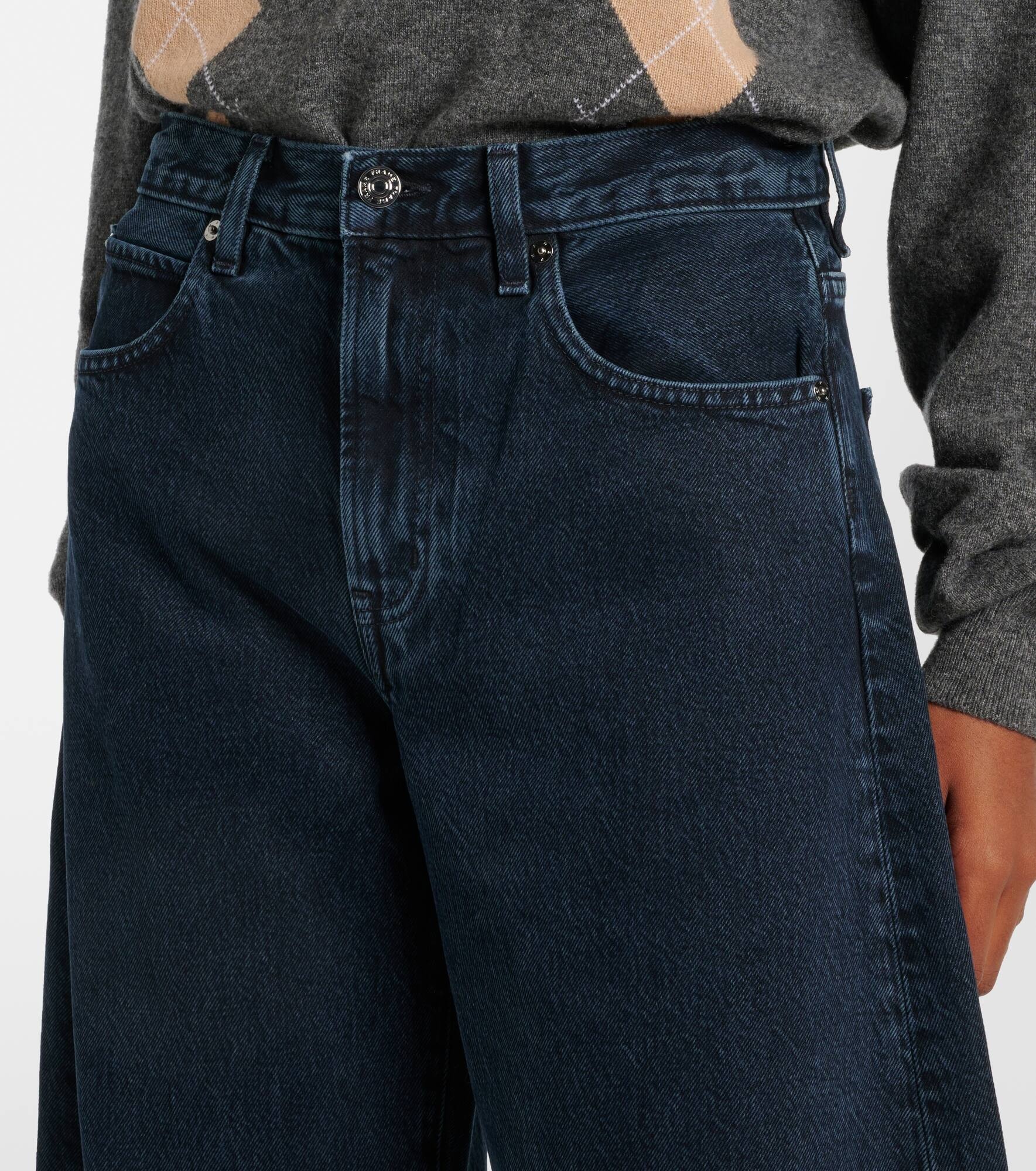 Bubble high-rise barrel-leg jeans - 4