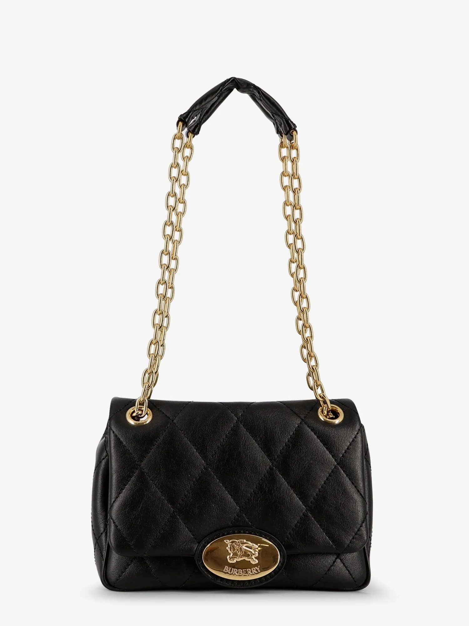 Strand Quilted Leather Crossbody Bag - 1