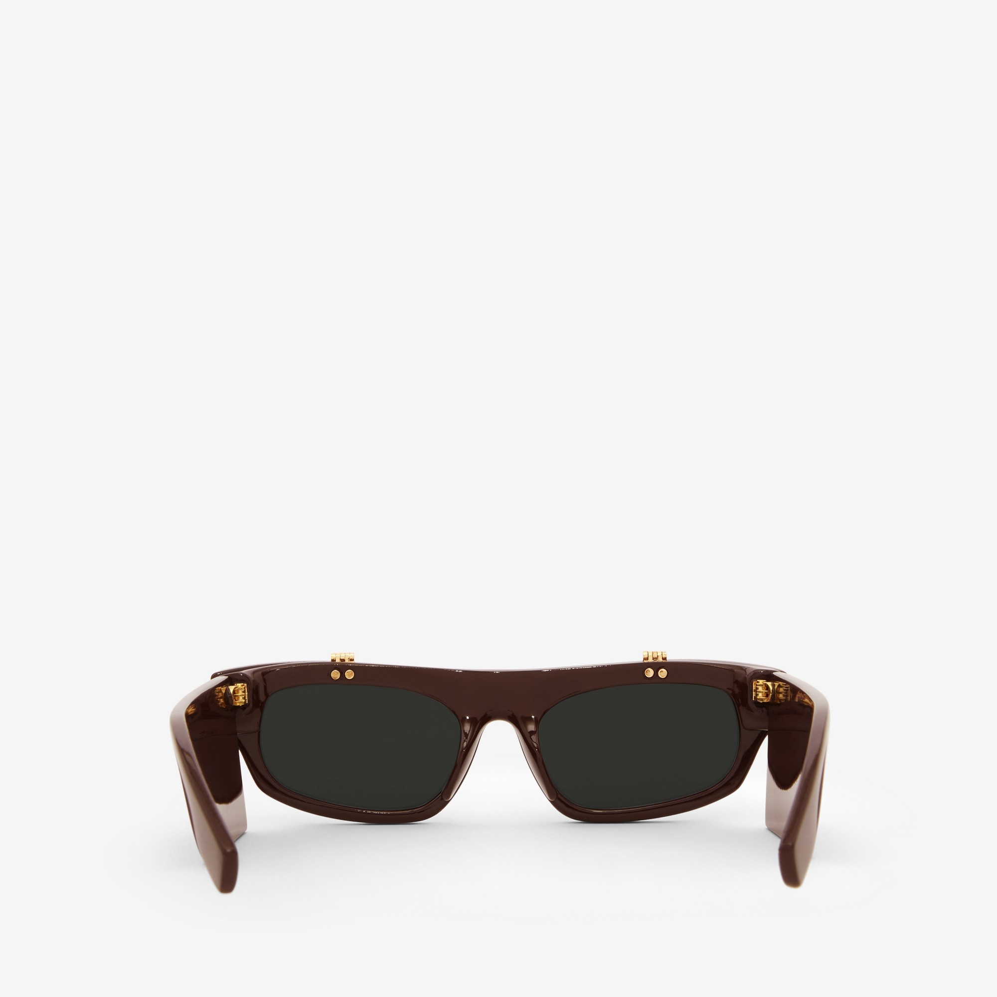 Flip-up Cat-eye Frame Palmer Sunglasses - 3